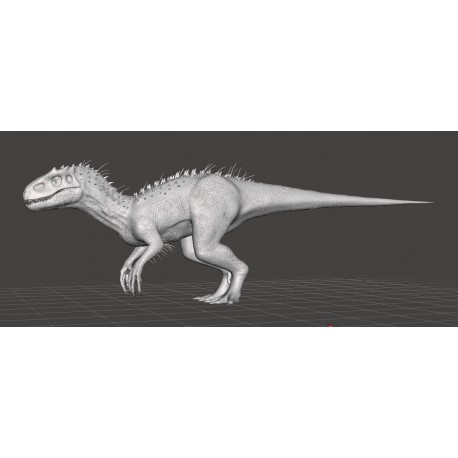 LS 478 Statua T-Rex h. cm. 130x418x73