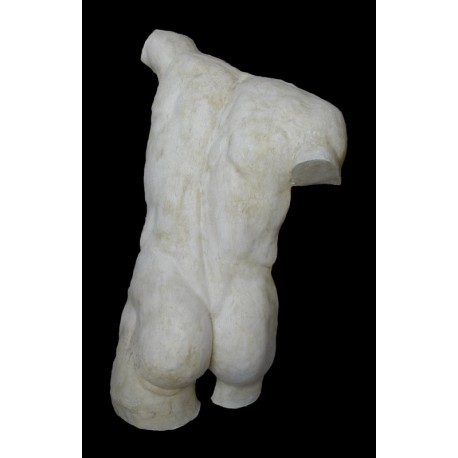 LA 34 Torso posteriore Gladiatore Borghese h. cm. 98