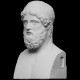 LB 343  Busto Anacreon - Galleria degli Uffizi - h. cm. 50