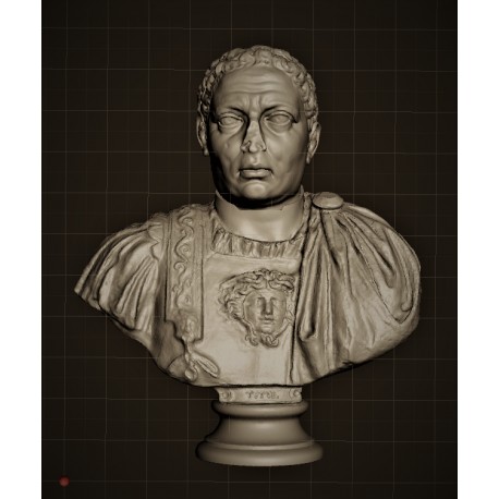 LB 378 Busto Vitellius Imperatore Romano h. cm. 75