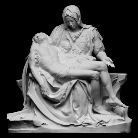 RID 41 Statua Pietà Vaticana di Michelangelo h. cm. 72